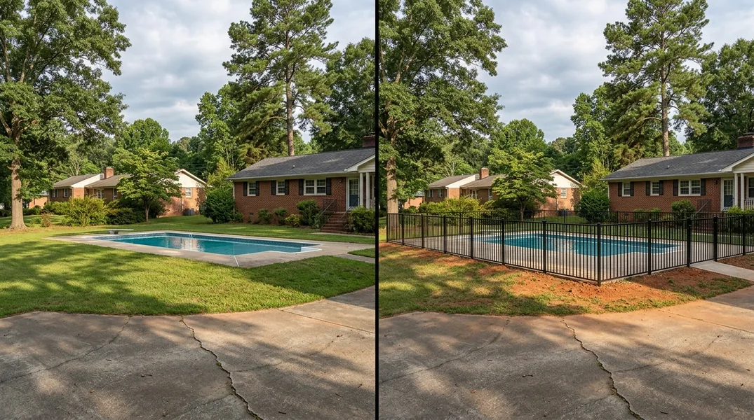 Result fence in Greensboro - Greensboro Fence Company