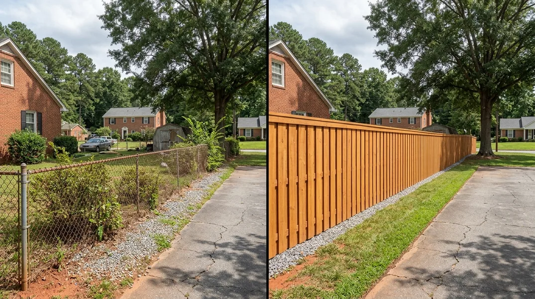 Result fence in Greensboro - Greensboro Fence Company