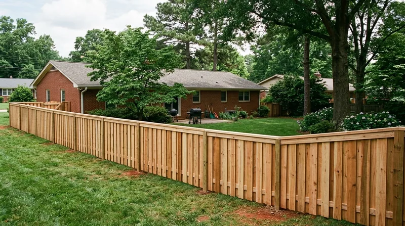 Wood & Privacy Fence Installation Greensboro