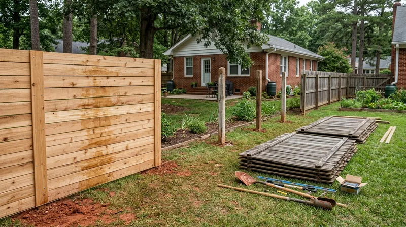 Fence Replacement & Removal Greensboro